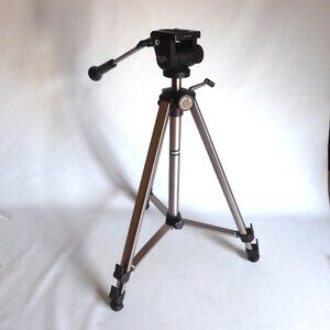 VINTAGE GOLD COAST GT-400P PHOTO VIDEO FLUID ACTION CAMERA TRIPOD STAND 20 - 60"
